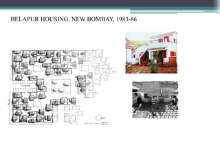 BELAPUR HOUSING, NEW BOMBAY, 1983-86
 
