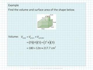 12.5 Composite Shapes | PDF