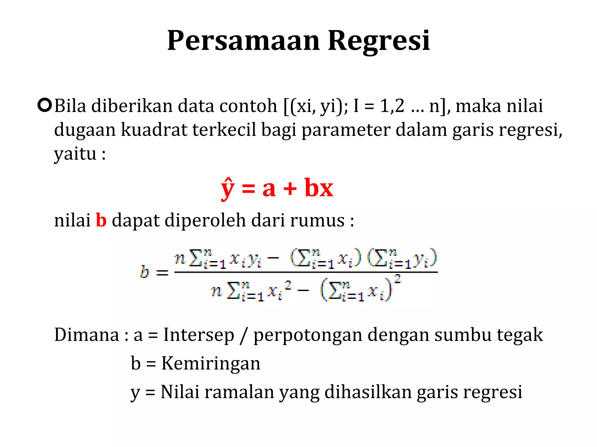 12.analisa regresi | PPTX