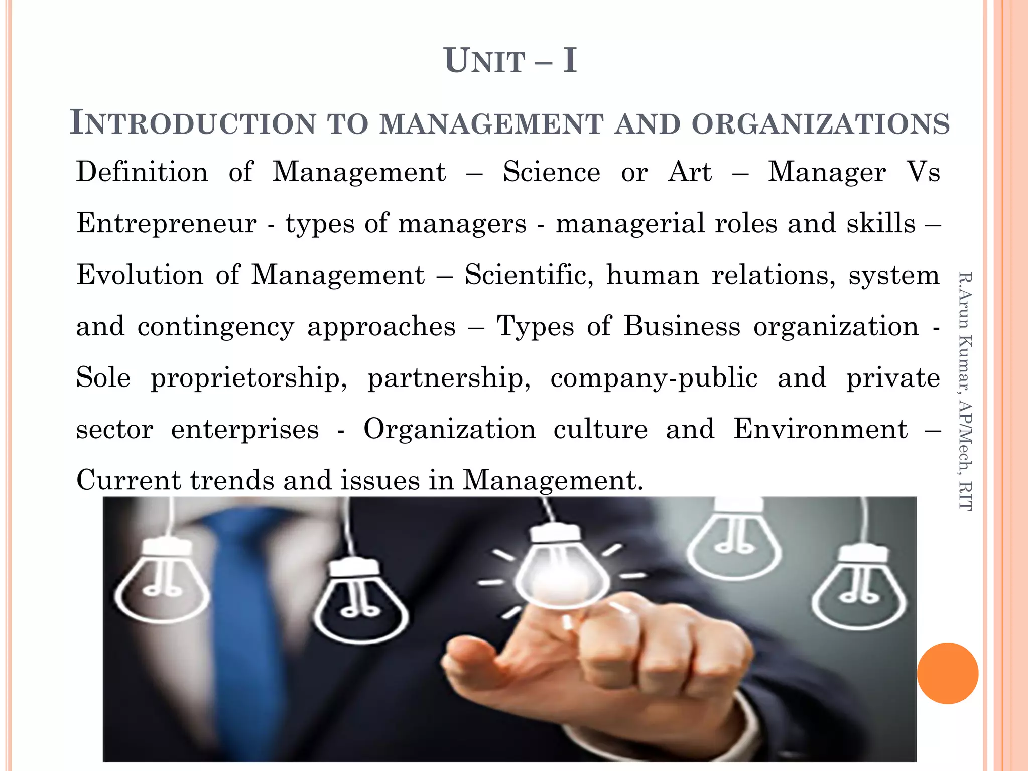 Principles of Management - Introduction to Management | PDF