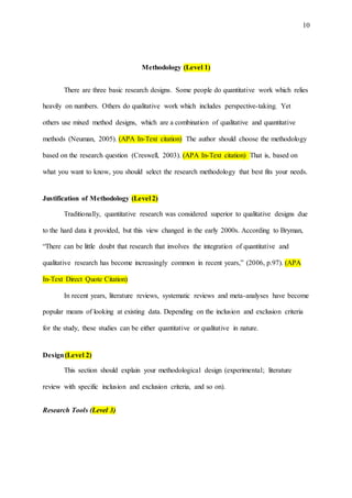 APA 7th Edition Sample Student Thesis Paper Template Graduate