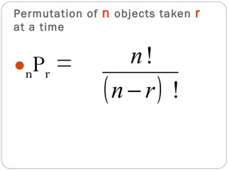 12 1 The Fundamental Counting Principal & Permutations Revised | PPT