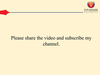 Please share the video and subscribe my
channel.
 