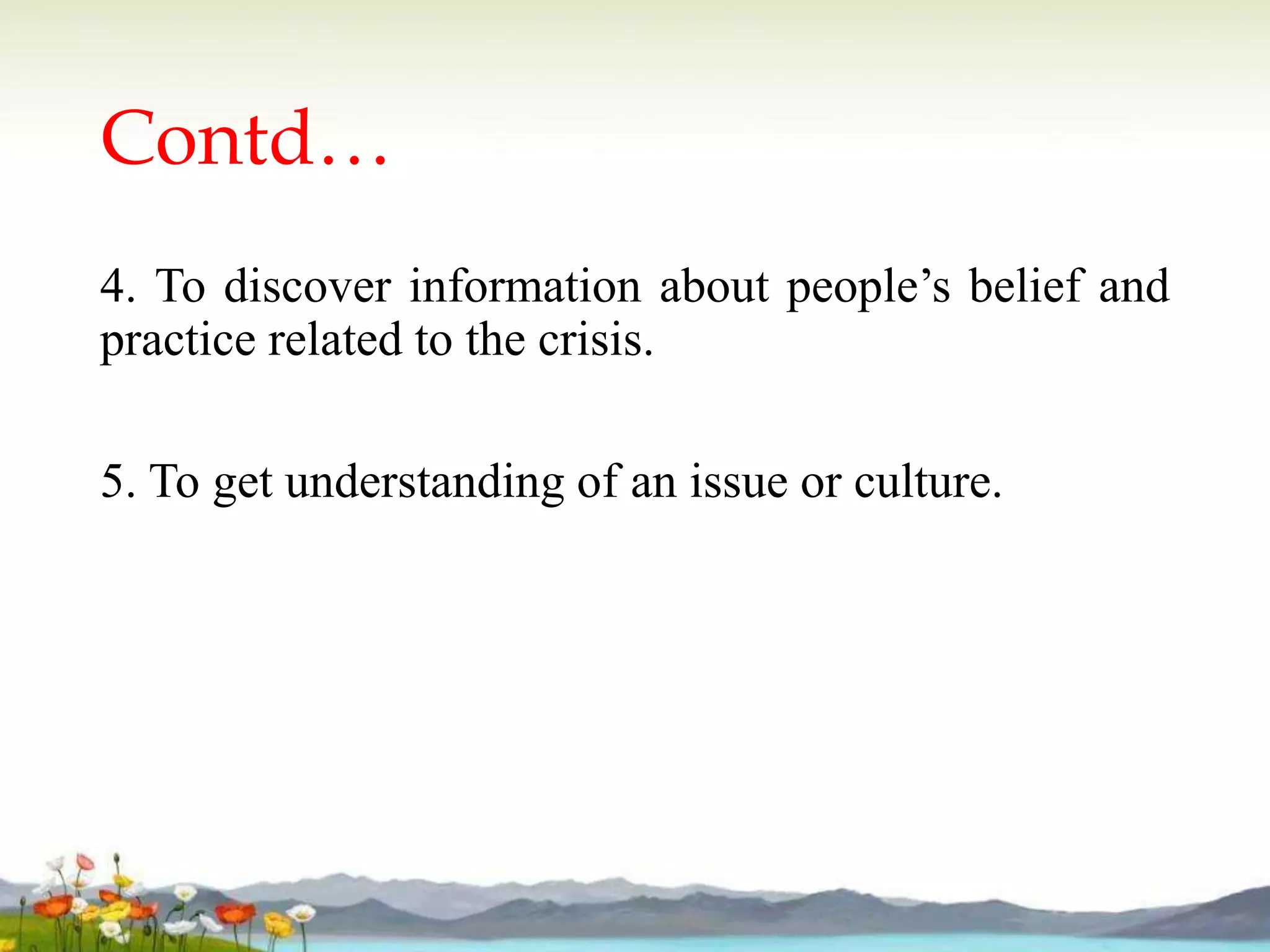 Key informant interview kii ppt