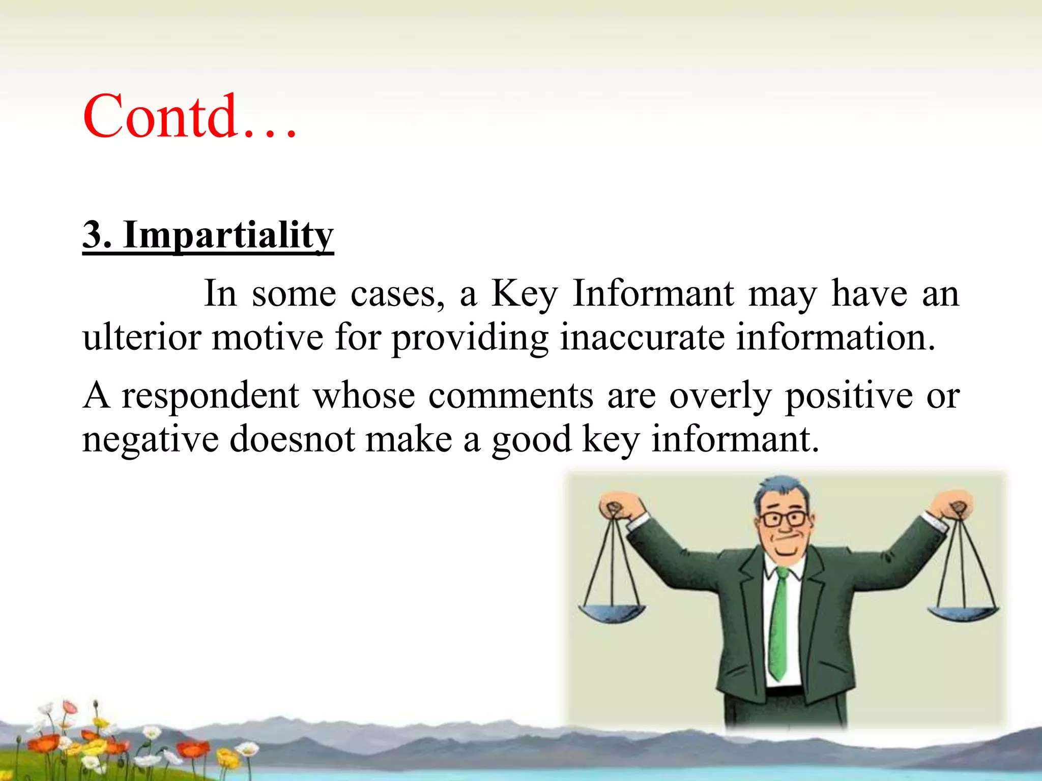 Key Informant Interview (KII) | PPTX