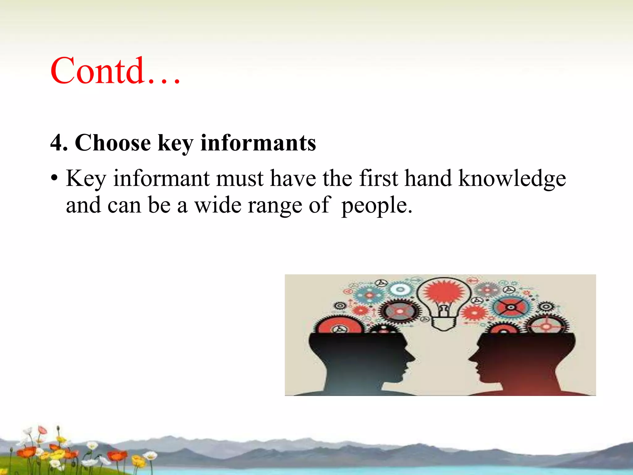 Key informant interview kii ppt