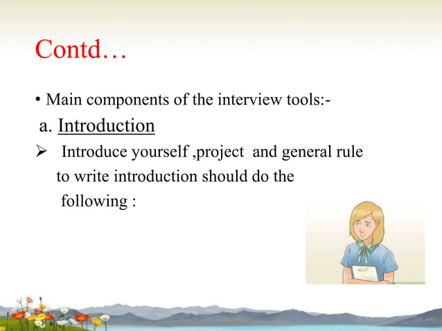 Key Informant Interview (KII) | PPTX