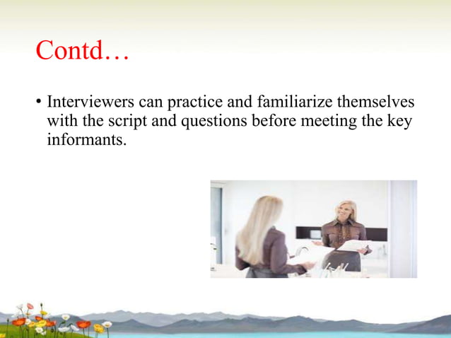 Key Informant Interview (KII) | PPTX