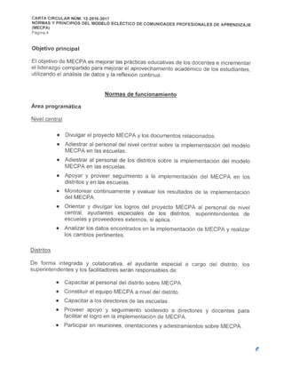 Carta Circular Num.12- 2016-2017 mecpa
