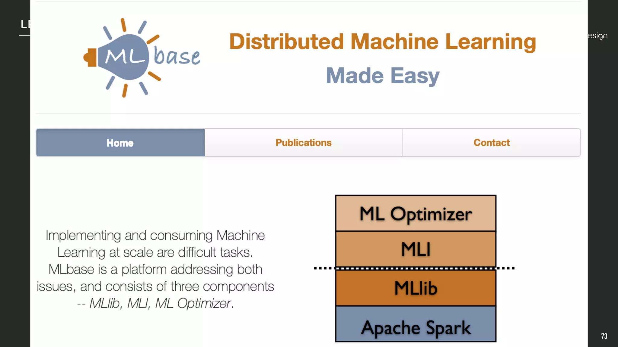 data & content design
LESSON 12
73
 