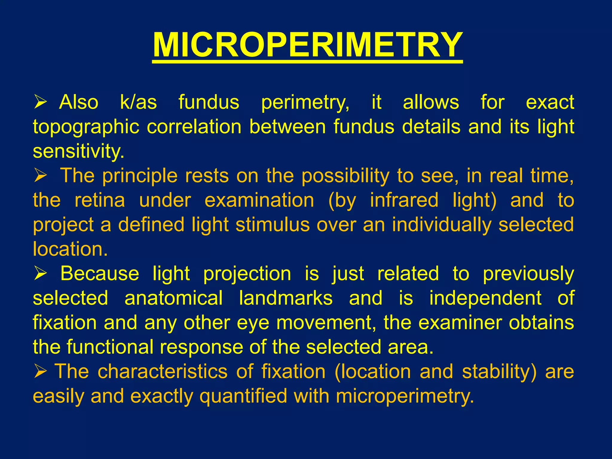 Macular function tests | PPT