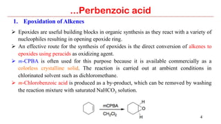 Peracids Examples 12. Perbenzoic acid | PDF