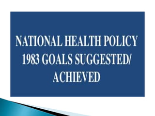 National Health Policy in India | PPTX