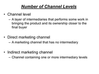 MARKETİNG CHANNELS | PPT