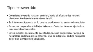 JUNG Y LA DESCRIPCIÓN GENERAL DE LOS TIPOS | PDF