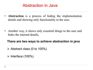 12.2 Abstract class and Interface.ppt | Programming Languages | Computing