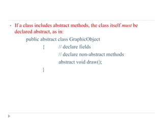 12.2 Abstract class and Interface.ppt | Programming Languages | Computing
