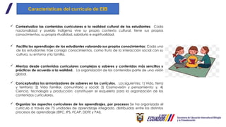 12. Enfoque Curricular DEL MOSEIB BILING | PPTX