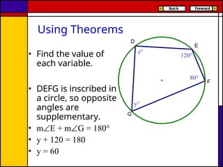 Circles-inscribed-angles-theorems-examples.ppt