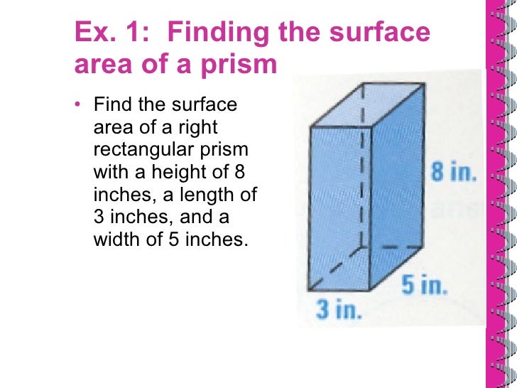 surface area of prism with slant height