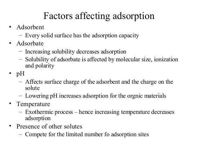 13 adsorption