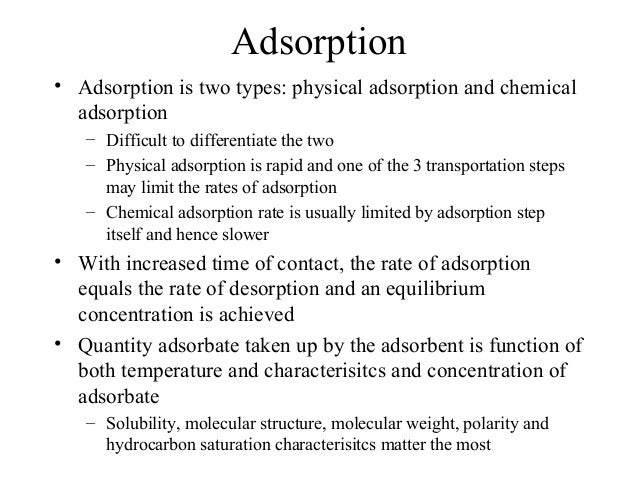 adsorption