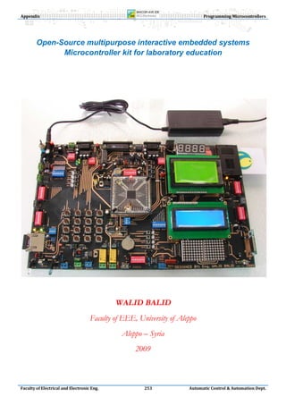 Embedded System Microcontroller Interactive Course using BASCOM-AVR ...