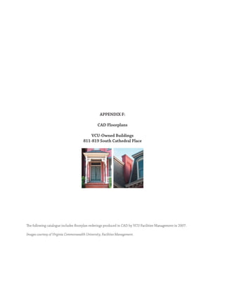 Appendix F: CAD Floorplans