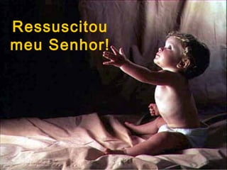 Ressuscitou
meu Senhor!
 