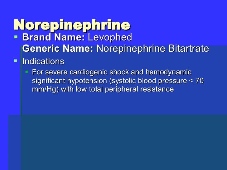 what is brand and generic names of drugs