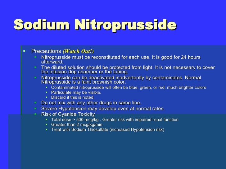 MICP 12 Common Infusions