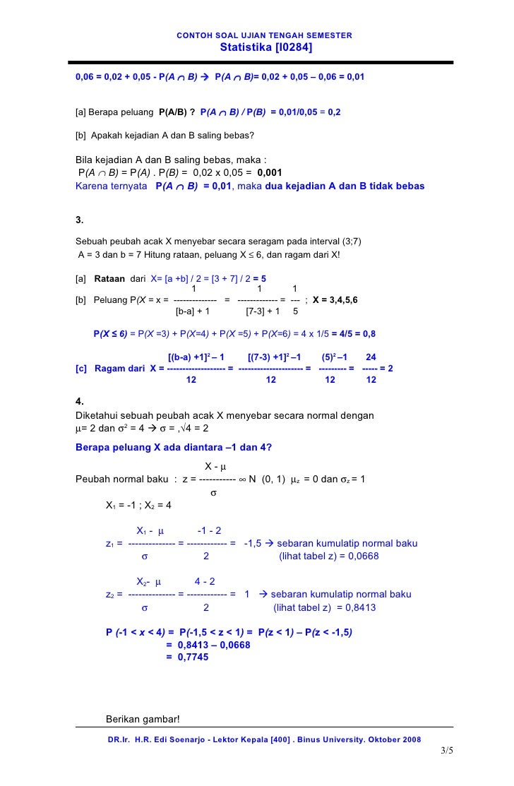 Contoh Soal Statistika Diagram  Mutiara Kata