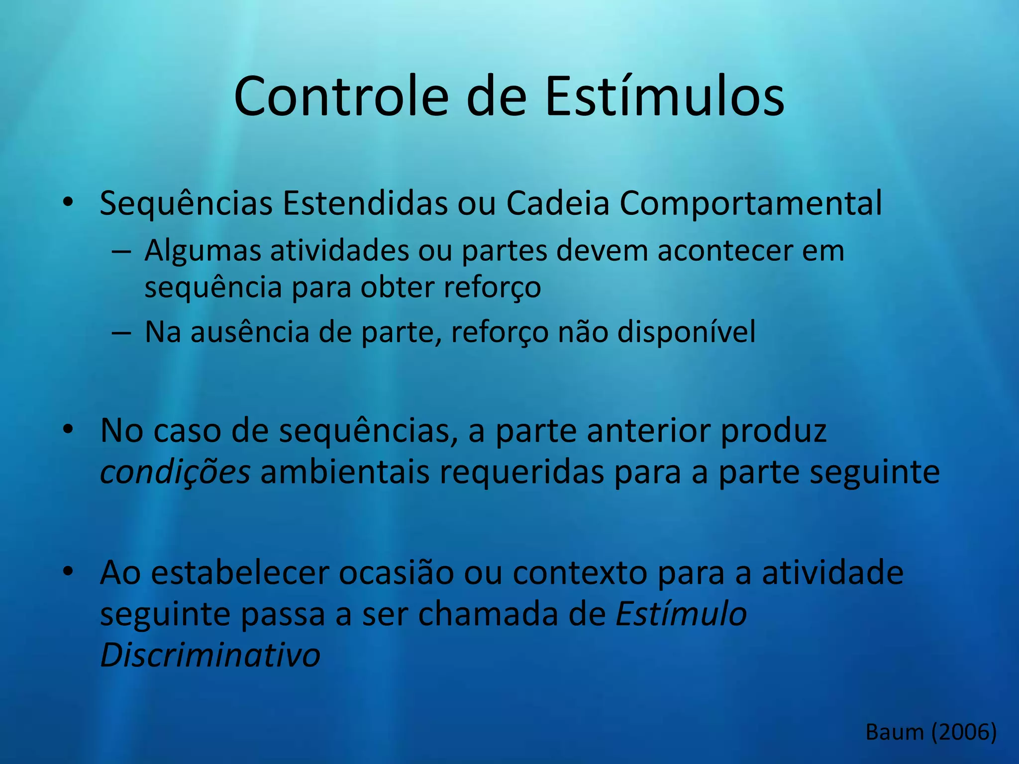 Controle de estímulos - v1 | PPTX | Science