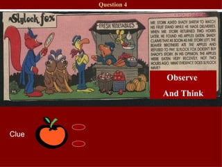 Question 4 Observe  And Think Clue 
