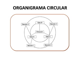 ORGANIGRAMA CIRCULAR
 