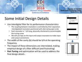 12-edicon20185G Designing a Narrowband 28 GHz Band Pass Filter.pdf