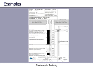 Examples

EnviroInsite Training

 