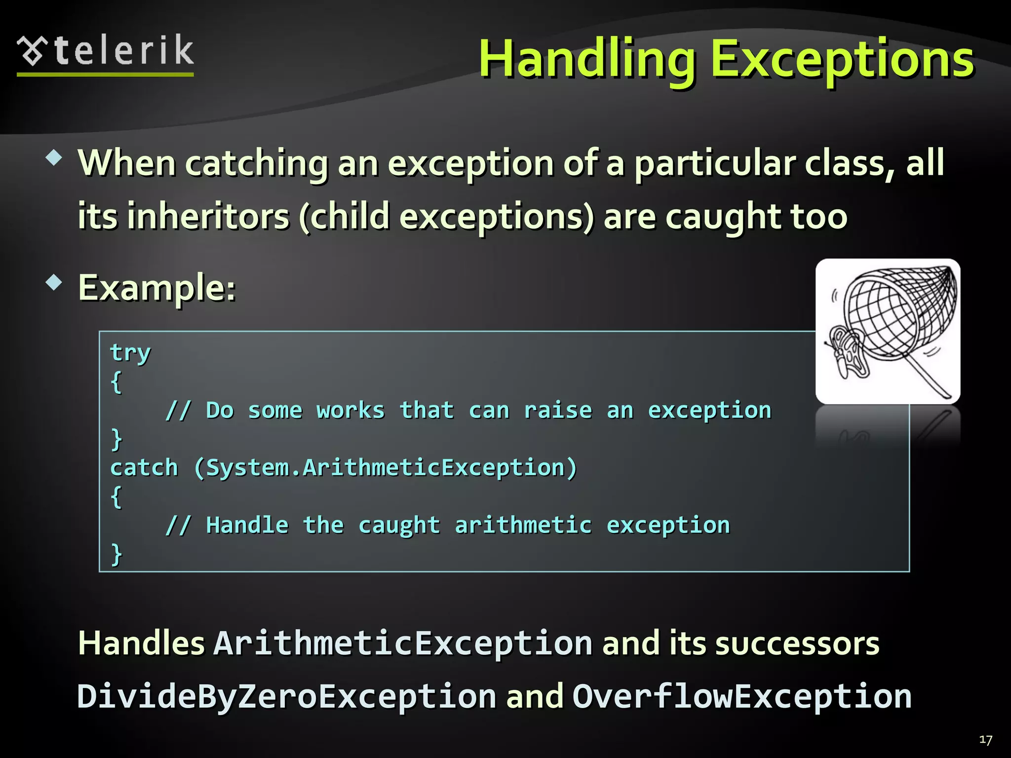 C# Exceptions Handling | PPT