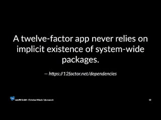 12 Factor Apps with PHP