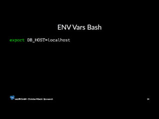 12 Factor Apps with PHP
