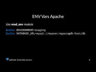 12 Factor Apps with PHP