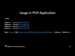 12 Factor Apps with PHP