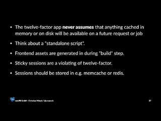 12 Factor Apps with PHP