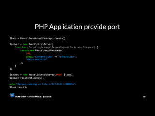 12 Factor Apps with PHP