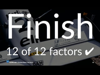 12 Factor Apps with PHP