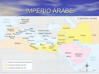 IMPÉRIO ÁRABEIMPÉRIO ÁRABE
 