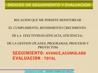 GESTIÓN EXTERNAGESTIÓN
RENTABILIDAD
NETA
RENTABILIDAD
OPERACIONAL
PRODUCTIVIDADPRODUCTO/RECURSO
APALANCAMIENTOENDEUDAMIENTO
CUENTAS PAGAR
PEDIDOS
PENDIENTES
PROCESOS
PENDIENTES
S
O
C
I
O
S
SOLIDÉZLIQUIDÉZ
CARTERA
ROTACION
INVENTARIO P.T
ROTACION
INVENTARIO PCSO
E
F
I
C
I
E
N
C
I
A
POBLACION
COBERTURA
PARTICIPACION
DEL MERCADOPARTICIPACION
INTERNA
PARTICIPACION
EN COSTOS
SOSTENIBILIDAD
RETENCION
CCTO VENTAS
PERMANENCIA
PERTINENCIA
DEVOLUCIONES
REQUISITOS
RECHAZOS
UTILIDAD
BENEFICIO
VENTAS
SERVICIO
PRODUCCION
SUMINISTRO
ELEMENTOS
ELABORACION
S
O
C
I
E
D
A
D
OBJETIVOSOBJETIVOS
GENERALESGENERALES
CLIENTECLIENTE
OBJETIVOSOBJETIVOS
ESPECIFICOSESPECIFICOS
SECTOR-EMPRESASECTOR-EMPRESA
PRODUCTOSPRODUCTOSPROCESOSPROCESOSE
F
I
C
A
C
I
A
 