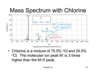 12 - Infrared Spectroscopy and Mass Spectrometry - Wade 7th | PPT