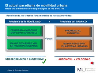 Movilidad Sostenible, Segura y Humana: transformando la movilidad en ...