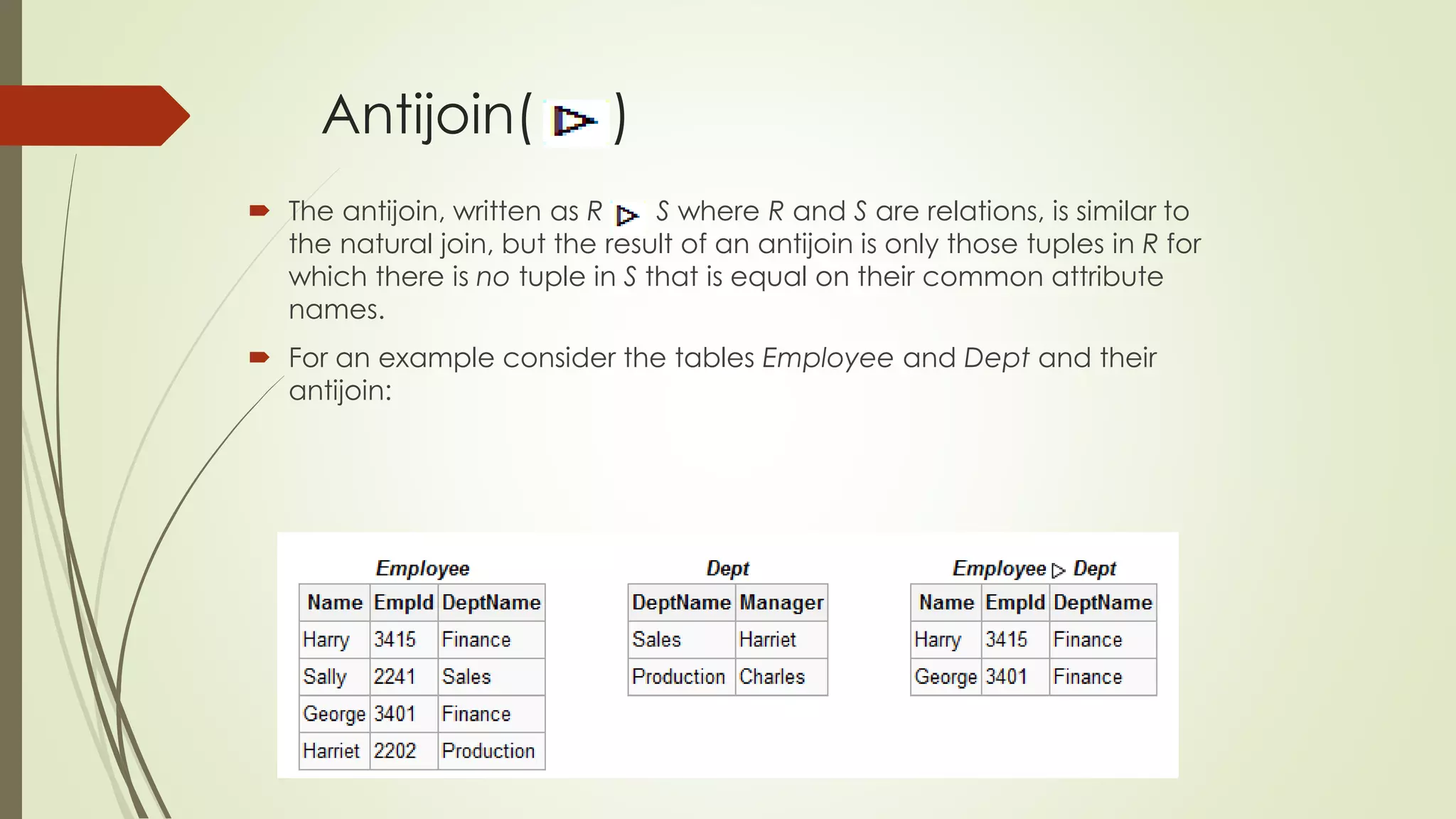 joins in database | PPTX
